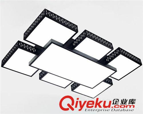 方圆美1015高档天空之城铁艺吸顶灯LED吸顶灯客厅立体灯具灯饰