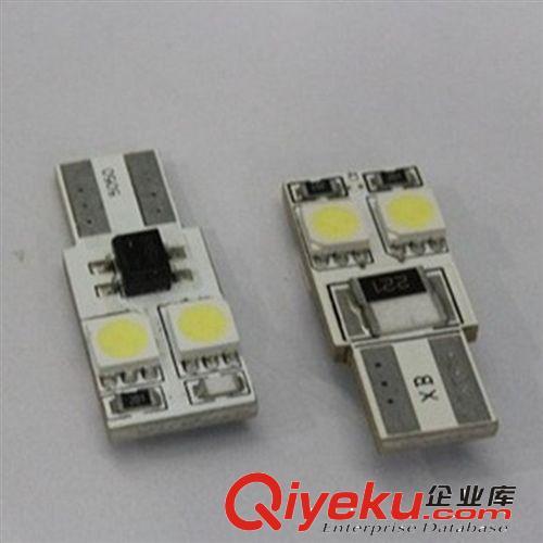 厂家直销 阅读灯-仪表灯 无极 解码 Canbus T10-5050-4SMD
