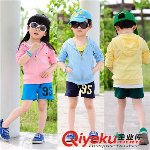 男童服饰 2014童装 童装夏款新品 宝宝必备夏季韩版儿童空调衫童外套批发