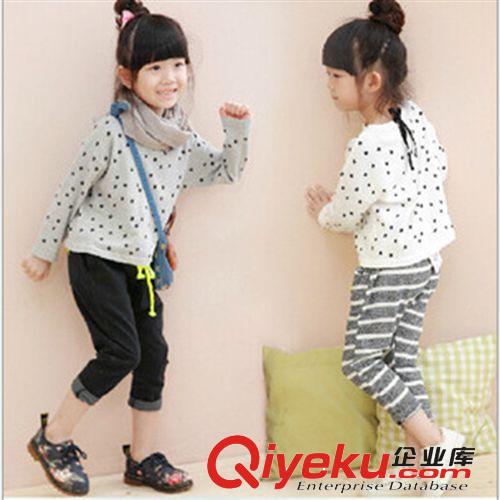 8月8号 2014秋款儿童针织衫薄新款韩版宽松女童上衣长袖秋装 一件代