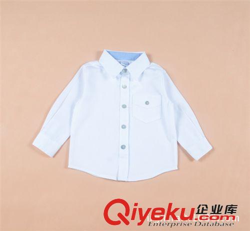 男宝宝服装 出口西班牙外贸男童衬衫/男童百搭衬衣（6M-2T）