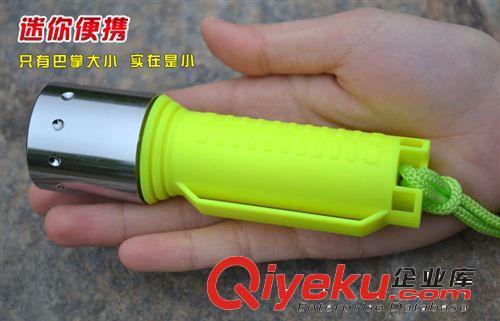 【柏派】厂家直销 专业生产18650 CREE LED强光T6潜水手电筒