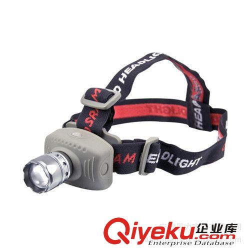 【柏派】T27 CREE XPE LED户外 伸缩变焦 防水 3AA强光头灯