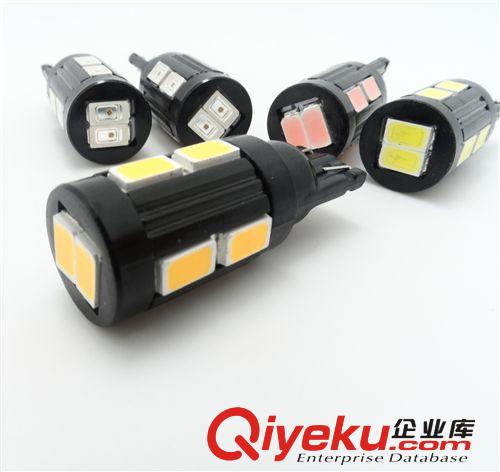 德轩 T10-5730-10SMD W5W 黑锋示宽灯 牌照灯 行车阅读灯厂家直销