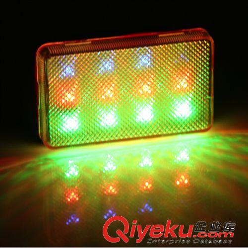 自行车 灯 山地车 单车 警示灯 后灯 尾灯 12LED 装备 配件 装饰