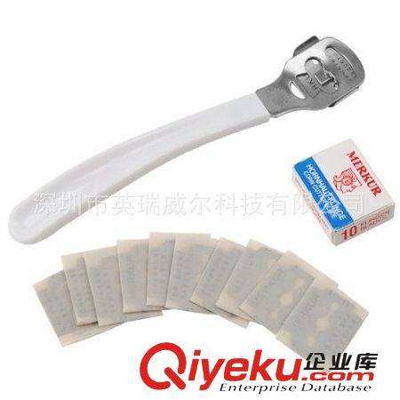德国进口:足部护理必备:修脚刀:刮脚刀去死皮刀送20片刀片 6273