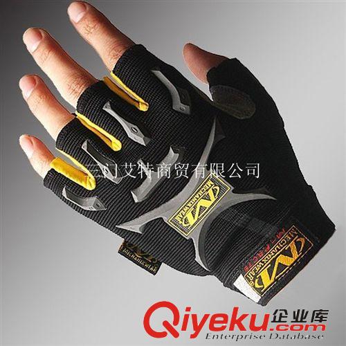 MECHANIX 海豹皮钉特种部队户外战术手套 骑行必备 防滑手套 半指