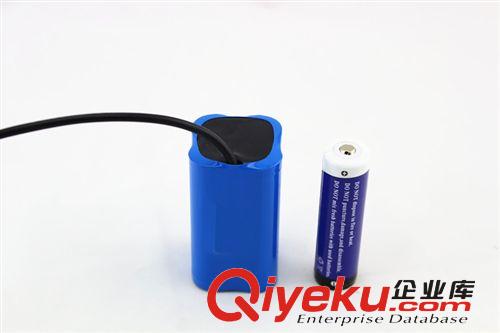 正品4000mAh ICR 8.4V 高容量18650电池组 自行车灯专用【实量】