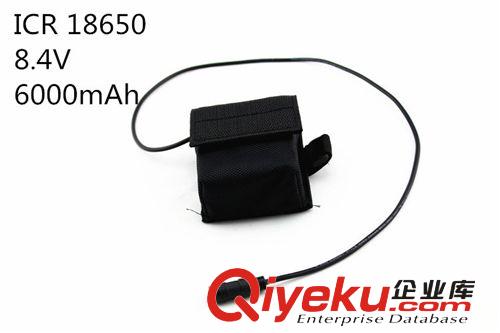 正品 ICR 18650 8.4V 6000mAh 车灯电池组