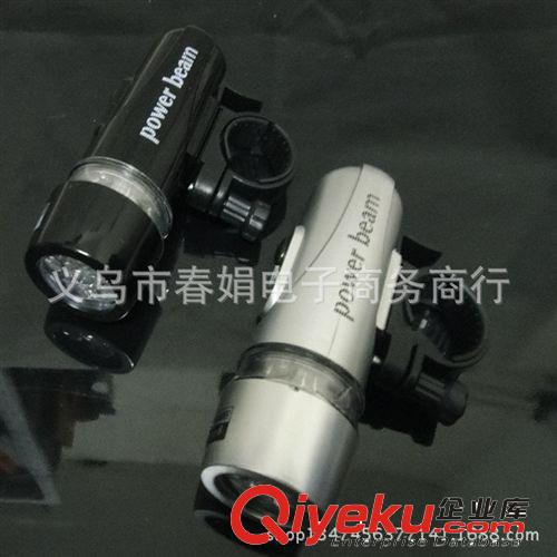 自行车车前灯 5LED车前灯 自行车前灯 自行车灯 骑行手电筒