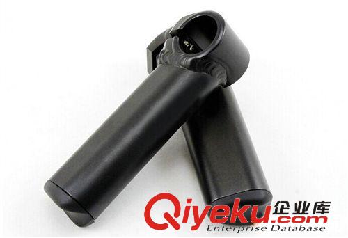自行车付把铝黑色磨砂铝合金付把超轻 山地车自行车副把[无标]