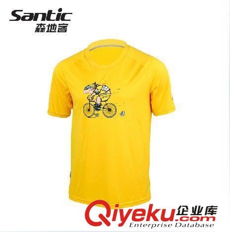 夏季新款短袖骑行服 自行车上衣 单车休闲速干衣 运动男款T批发