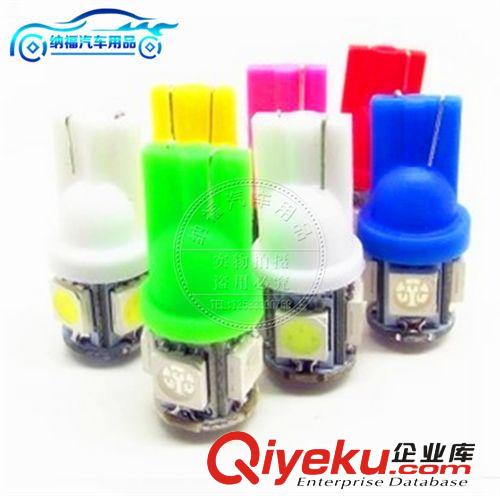 厂家直销T10 5SMD 5头示宽灯/仪表灯/阅读灯/牌照灯 w5w