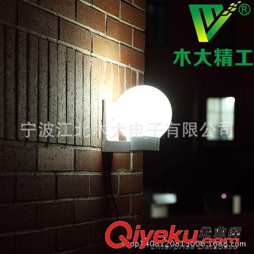 太阳能花园灯宫灯圆球玻璃LED壁灯球形户外太阳能路灯led庭院灯