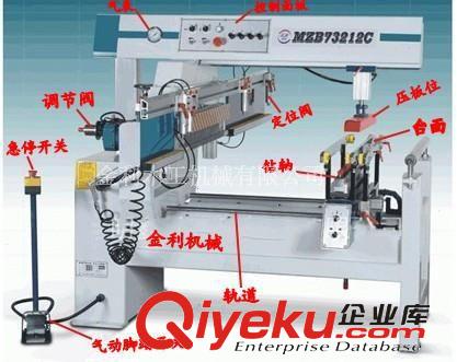 木工钻孔类 厂家直销木工机械MZB73212A双排钻，家具木工机械两排钻