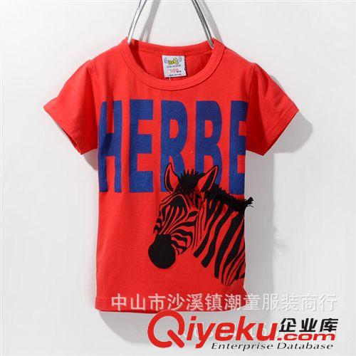 2014夏季短袖 2013韩版外贸童装 韩版夏季 品牌服饰儿童服装 米奇短袖印花T6851