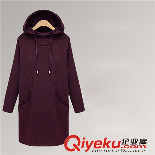 女装有帽装 专业订制热销新品　女装韩版气质百搭　女士纯棉有帽连衣裙