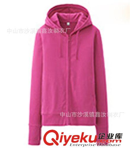 女装拉连装 供应秋冬外贸新品  女装棉质休闲新款  女士拉链卫衣连帽装