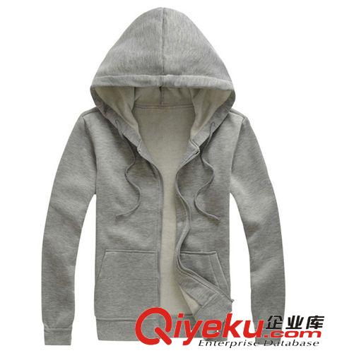 男装拉连装 厂家定制外贸卫衣新品　男装休闲连帽　男士连帽拉链装