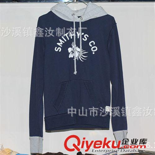 男装有帽装 定制外贸热销产品，休闲男装新款  男士卫衣套头长袖装