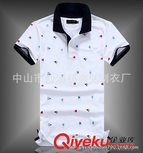 男式Polo衫 厂家定做立领POLO衫广告文化衫t恤衫 可刺绣LOGO图案