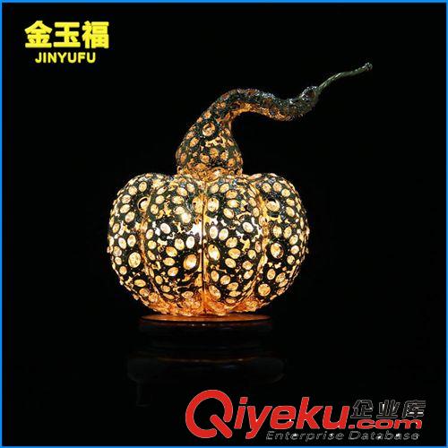 工艺灯 热销推荐 大南瓜中式工艺灯 中山古镇工艺台灯 8432