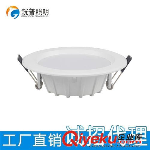 LED筒灯 【銧普照明】12WLED4寸筒射灯 全烤白漆商业天花板灯 TD-1205