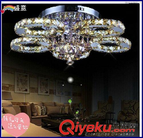 LED吸顶灯 水晶灯LED吸顶灯卧室书房餐厅吊灯简约现代客厅灯具豪华大厅灯饰