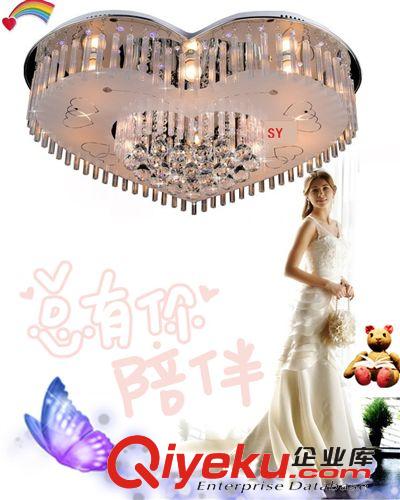 水晶灯 新款 吸顶灯水晶灯 卧室客厅餐厅儿童房LED现代简约灯饰灯具批发