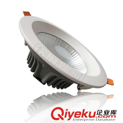 筒灯 LED新款压铸高档COBLED筒灯外壳套件COB天花筒灯