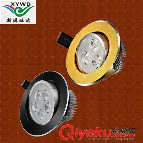 LED天花灯 【新源旺达】LED工矿灯 水底灯 黑色金色阳花 LED地埋灯天花射灯