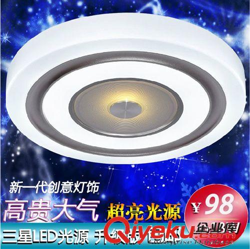 LED吸顶灯 艺术创意圆形LED吸顶灯饰房间灯温馨浪漫现代简约客厅卧室灯具