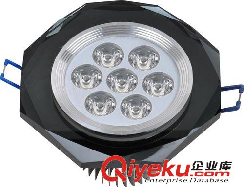 LED水晶射灯 爆款限时促销筒灯 启航商业照明5W7W射灯 带光源LED水晶天花灯