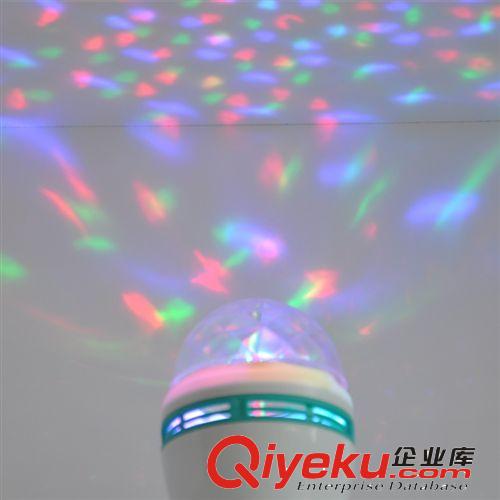 所有产品 舞台LED灯 水晶魔球灯KTV旋转闪光灯 七彩酒吧激光摇头灯泡