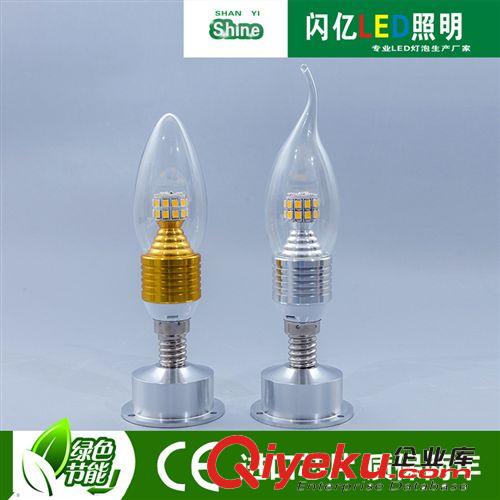 LED蜡烛灯 厂家直销 LED 5w尖泡l拉尾 水晶灯专用E14 LED蜡烛灯 led灯泡 28