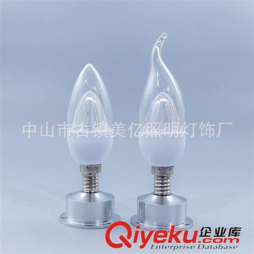 LED蜡烛灯 厂家led尖泡拉尾蜡烛灯led蜡烛灯泡 2835贴片LED蜡烛灯 E14led 9