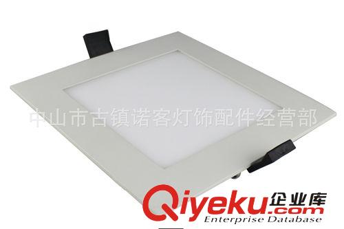 LED面板灯 厂家 高大上 LED超薄面板灯侧发光 方形压铸18W225*225 古镇灯饰
