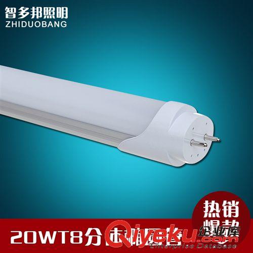 热销爆款 厂家直销 T8分体椭圆灯管 铝+PC日光灯管 20W14W10W日光灯管