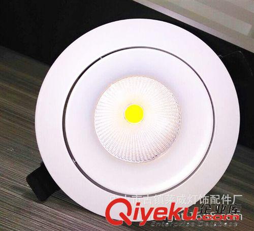 LED筒灯 LED室内天花灯铝材烤白漆 24W
