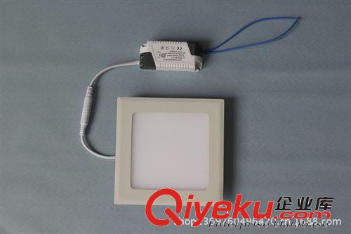 LED面板灯 面板灯套件 LED面板灯 方形 6W 2835灯珠 led PANE 外贸厂家直销