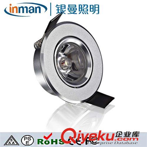 LED天花灯 超薄 LED天花灯 1W 高亮LED筒灯/客厅天花灯 家庭装饰灯具{sx}