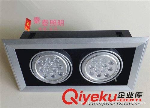 LED豆胆灯〈单 双 三〉头 LED大功率2头12W斗胆灯本公司以信誉求发展 以质量求生存 质保3年