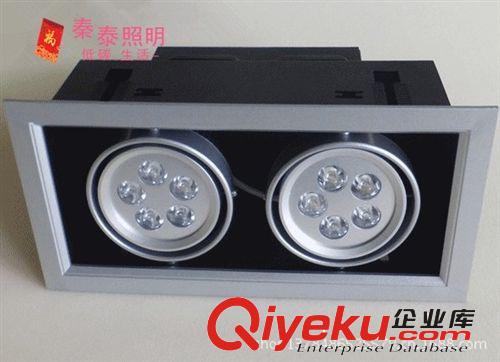 LED豆胆灯〈单 双 三〉头 LED大功率2头5W斗胆灯本公司以信誉求发展 以质量求生存 质保3年