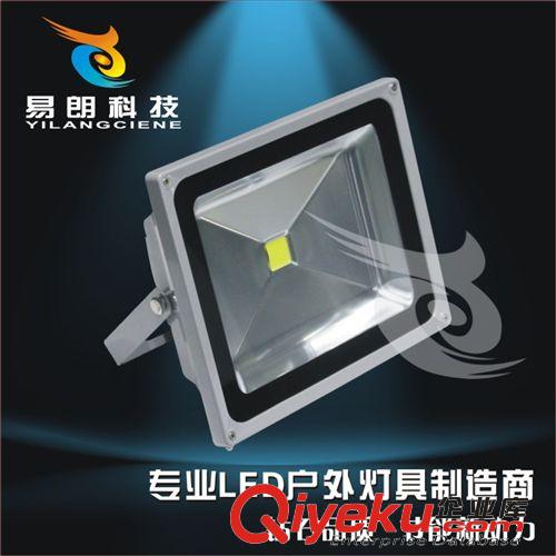LED投光灯系列 易朗-LED投光灯 泛光灯 50W 广告 停车场 加油站照明 足W