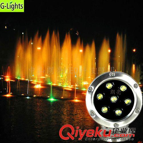 朗亮LED科技水底灯系列 两年质保 7W水底灯 IP68 LED水底灯 水下照明灯 厂家直销