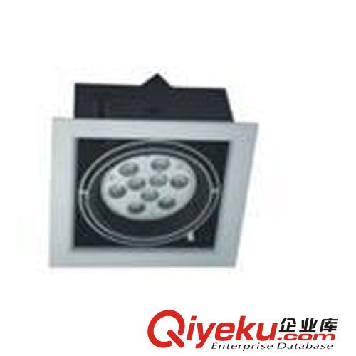 格栅灯 【精品推荐】9*1W大功率LED豆胆灯 9WLED格栅灯 LED9W豆胆灯