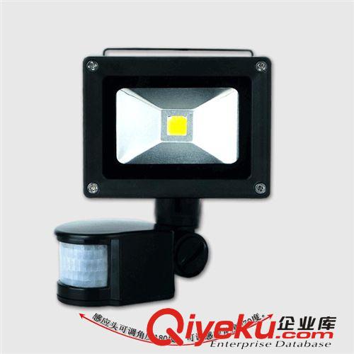 LED投光灯 【价格合理】感应器LED投光灯 人体感应LED投光灯 集成10W投光灯