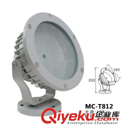 led射灯 特大优惠12w/15w160mm led投射灯外壳 景观灯外壳 照树灯外壳