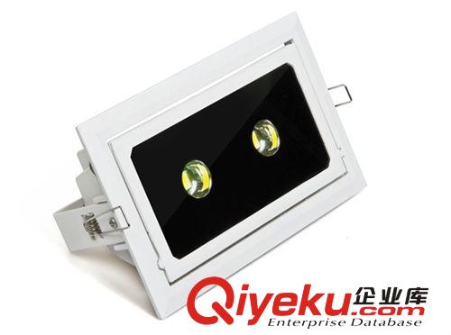 led天花灯 厂家供应20w/30w led天花灯外壳 方孔、小角度投光灯外壳