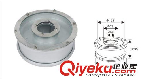 led水底灯 厂家供应180mm 12W喷泉灯外壳 水底灯外壳套件